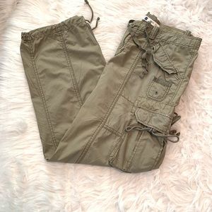 Gap Womens Green Cargo Pants With 